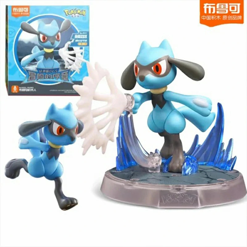 Blokees Pokémon – Riolu (Model Kit à assembler) Manga Family Store