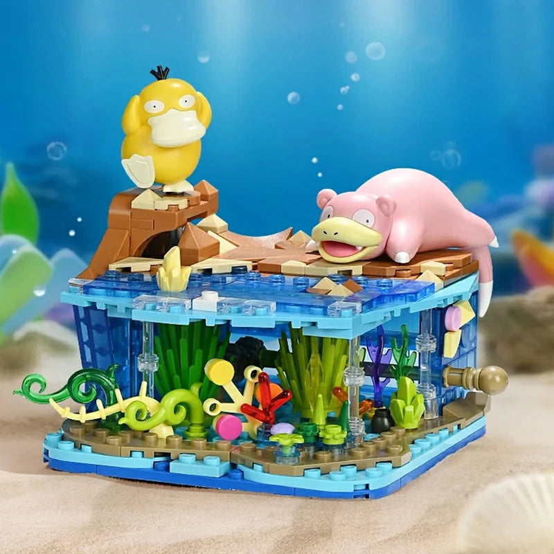 Keepley Pokémon – Psykokwak & Ramoloss (Blocs de construction) Manga Family Store